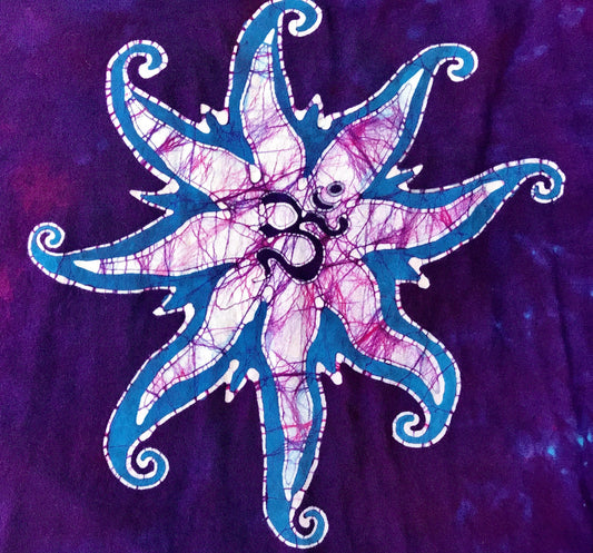 Starfish Knows How To Ice Skate - Batikwalla Tshirt - Size XL