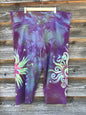 Sunrise Moon Star Batik CAPRI Yoga Pants leggings batikwalla 3X 