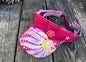 Red Poppy Moonbeams - Adjustable Sun Visor Hat Creative Ideas batikwalla 