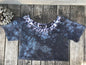 Perpetual Waves of Moonlight Oversized Crop Top Batikwalla by Victoria 