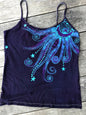 Midnight Mystic Yoga Camisole Tops batikwalla 1X 