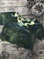 Perpetual Waves of Moonlight Oversized Crop Top Batikwalla by Victoria 