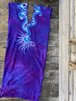 Purple Passion Tribal Stretchy Hemp Tube Dress Batik Dresses Batikwalla 