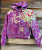 Sunrise Sun Glow Handmade Batik Hoodie - Size S/M hoodie batikwalla S/M 