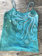 Aqua Moonbeams Yoga Camisole Tops batikwalla XL 