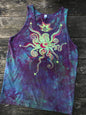 Rainbow Moonbeams Cotton Tank Top Tops batikwalla 