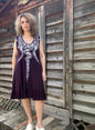 Lava Rock Batikwalla Dress in Organic Cotton Batik Dresses Batikwalla 