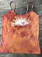 Sweet Orange Sunrise Yoga Camisole Tops batikwalla 
