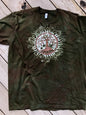 The Earth Is Magic Tree of Life Handmade Batik Mens Tshirt - Size 2X - Batikwalla 
 - 2