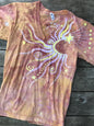 Sunshine Day At The Beach Vneck Tee Batikwalla by Victoria Small 